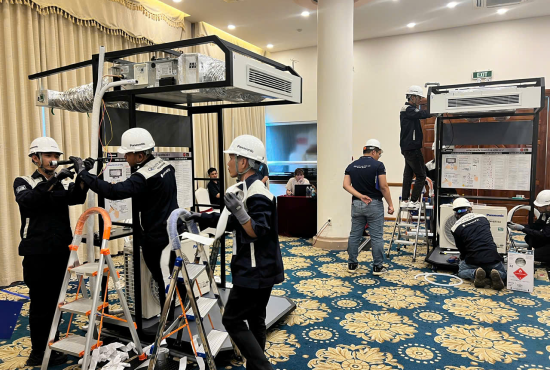 thi công lắp đặt máy lạnh giá rẻ tại biên hoà