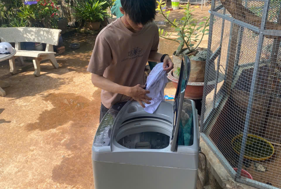 vệ sinh máy giặt giá rẻ tại biên hoà