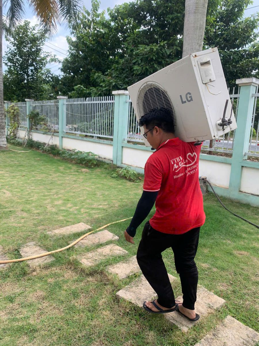 thi công lắp đặt máy lạnh