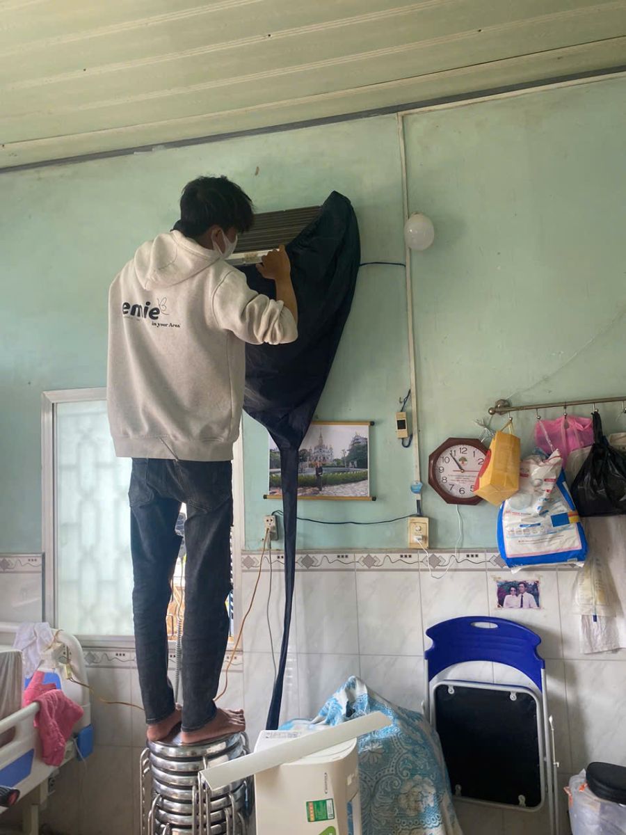 vệ sinh máy lạnh giá rẻ tại biên hoà