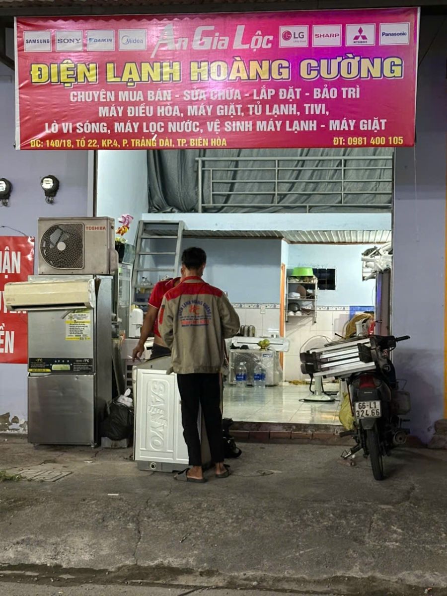 dịch vụ điện lạnh tại Biên Hoà Đồng Nai